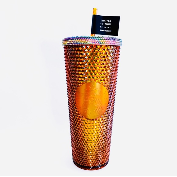 Starbucks 50th anniversary limited edition copper iridescent studded tumbler - Picture 1 of 1